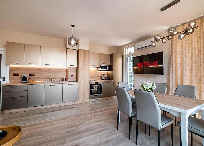 Metalex Garden 2bdrm Luxury Apartment Varna